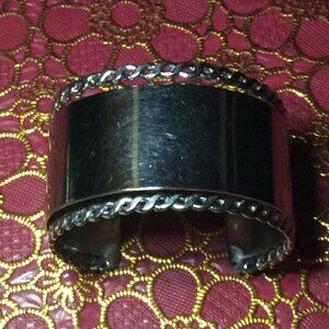 Vintage Steel Unisex Bangle Cuff Bracelet